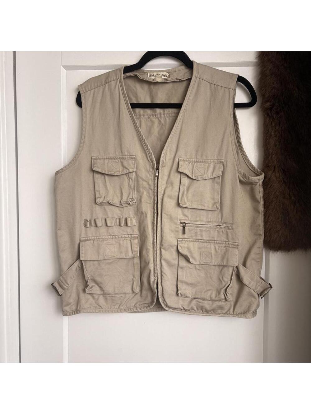 100% COTTON UTILITY/FISHING VEST